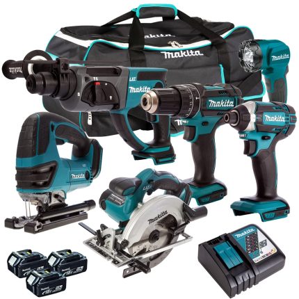 Makita DLX6044 18V LXT 6‑tool Combo Kit